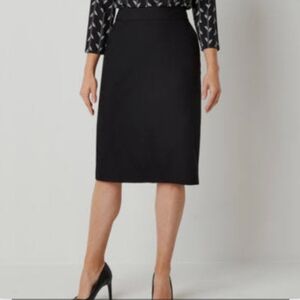 Liz Claiborne Elegant Black Women's Pencil Skirt NWT Size 10